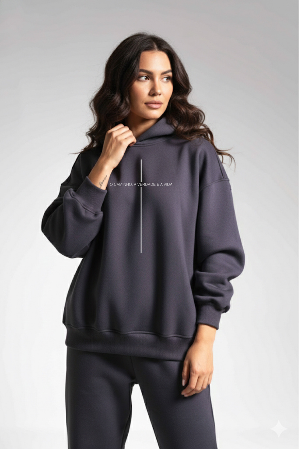 Moletom Premium Boxy Dois ou Mais - Cruz