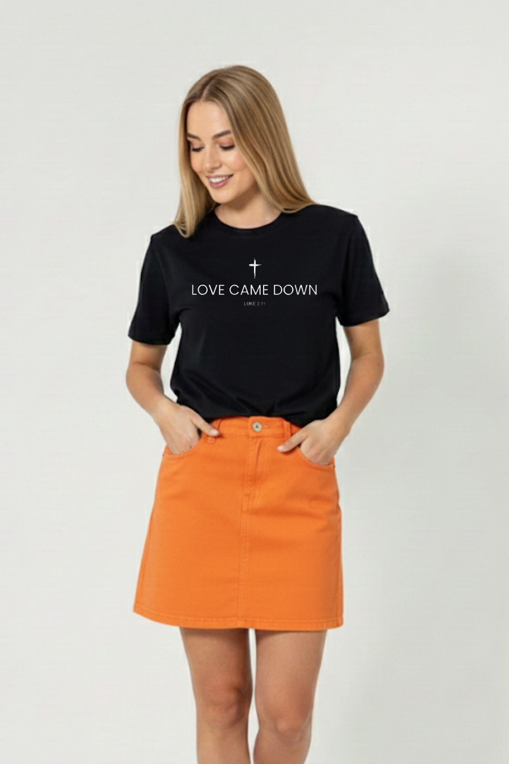 Camiseta Slim Cotton Dois ou Mais - Love Came Down