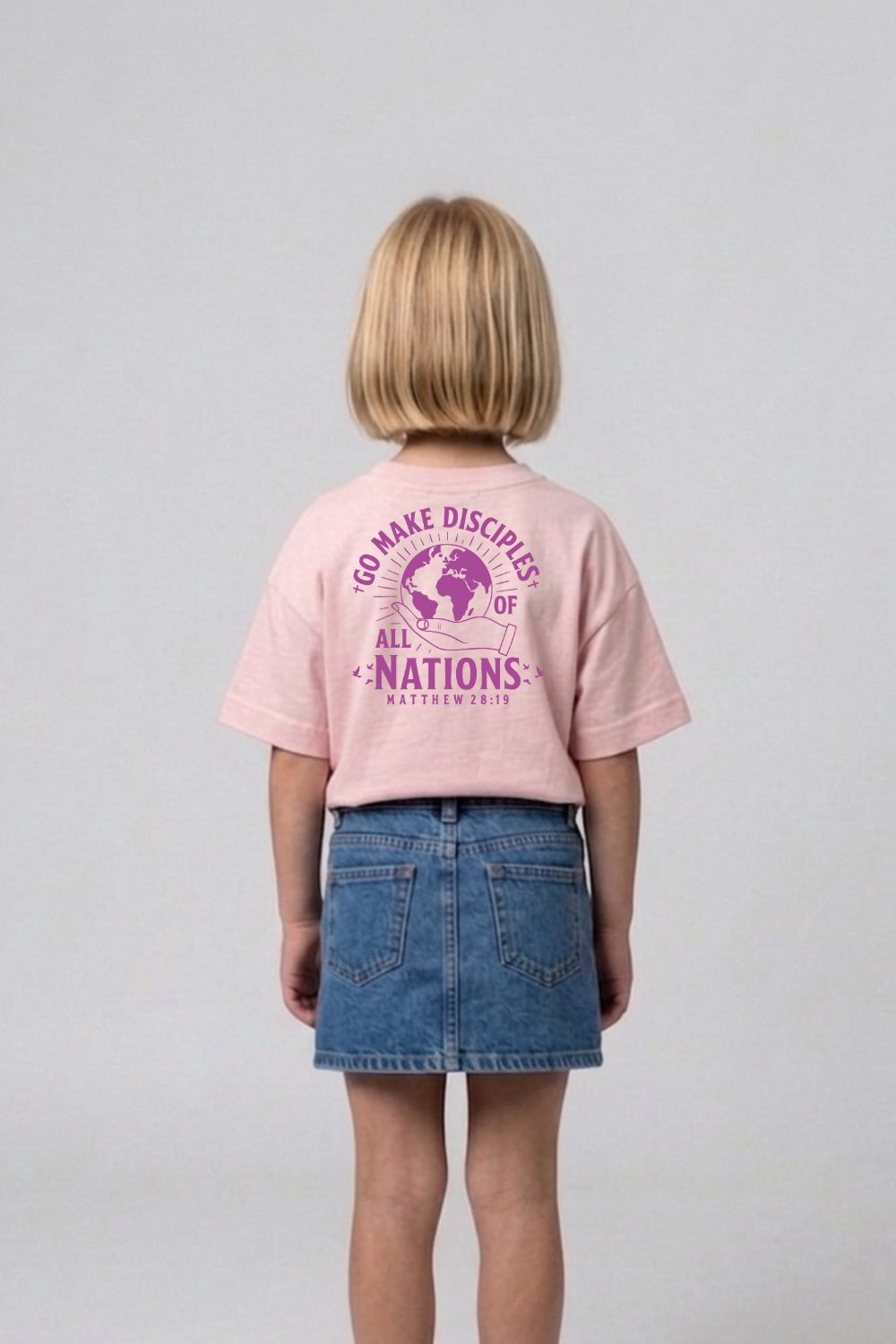 Camiseta Oversized Infantil Dois ou Mais - Disciples