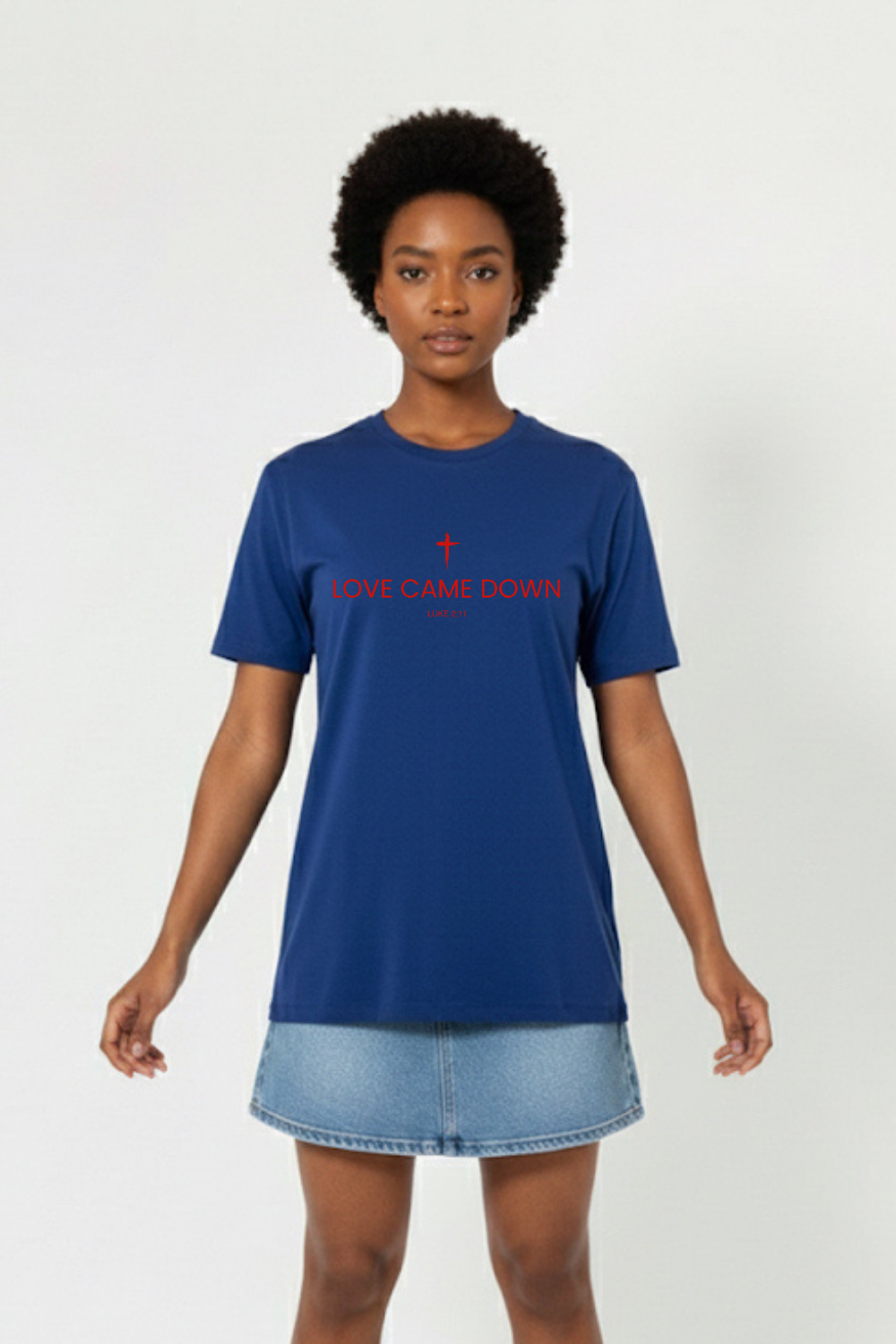 Camiseta Slim Cotton Dois ou Mais - Love Came Down