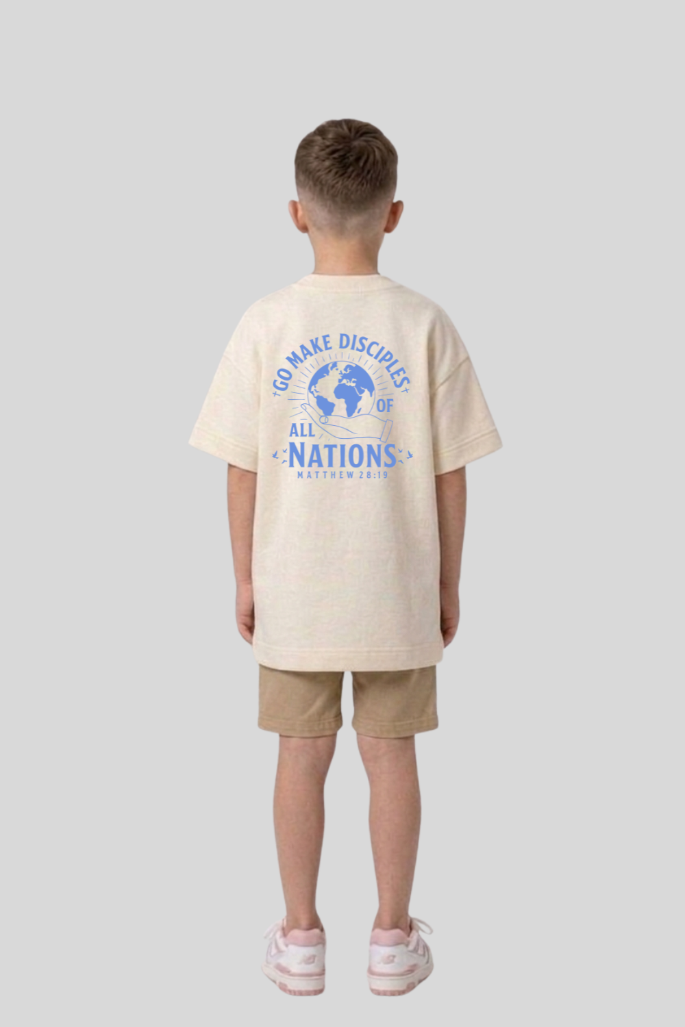 Camiseta Oversized Infantil Dois ou Mais - Disciples