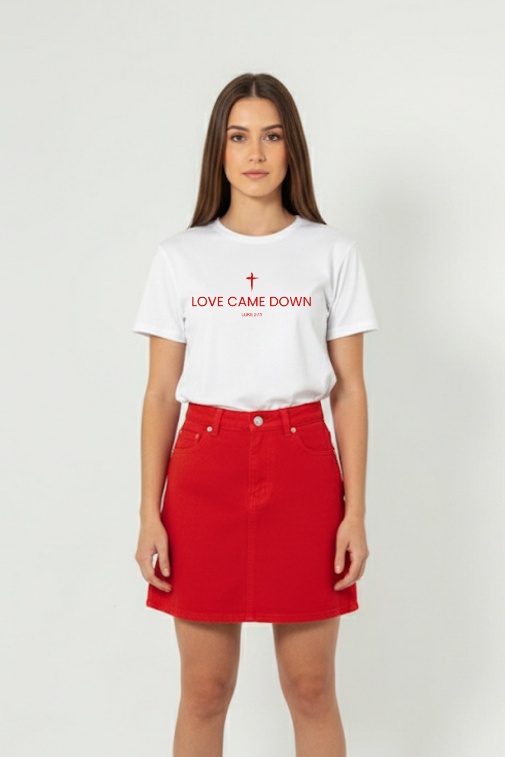 Camiseta Slim Cotton Dois ou Mais - Love Came Down