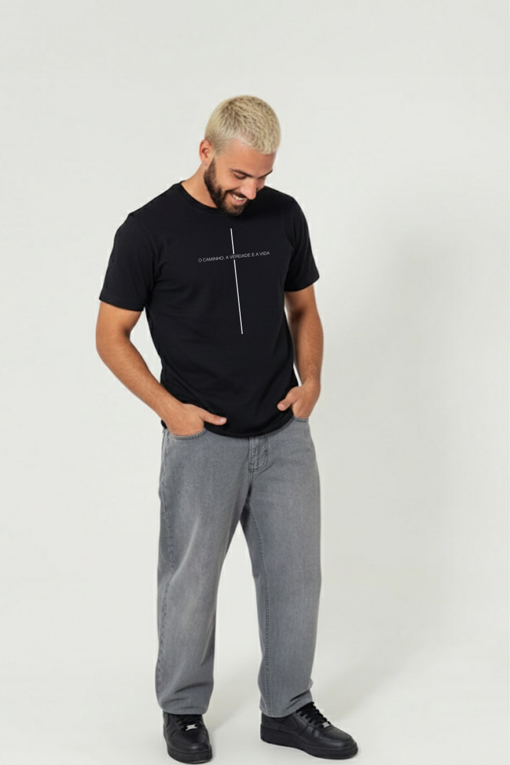 Camiseta Slim Cotton Dois ou Mais - Cruz