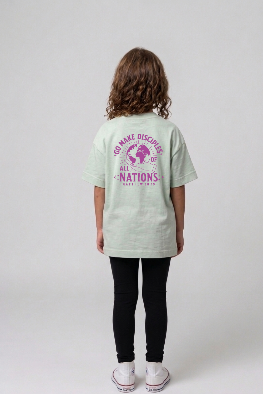 Camiseta Oversized Infantil Dois ou Mais - Disciples