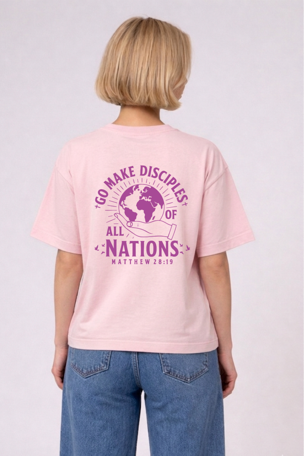 Camiseta Heavy Boxy Dois ou Mais - Disciples