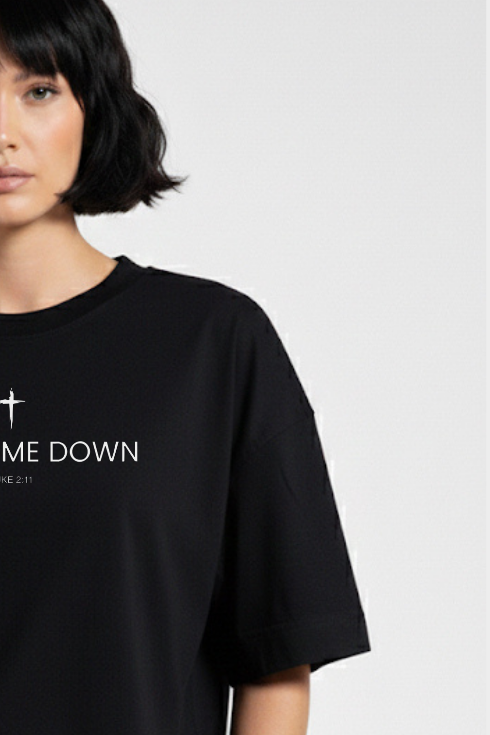 Camiseta Heavy Boxy Dois ou Mais - Love Came Down