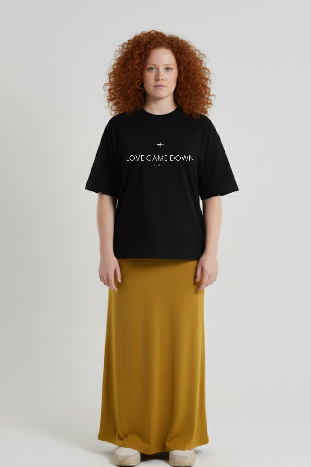 Camiseta Heavy Boxy Dois ou Mais - Love Came Down