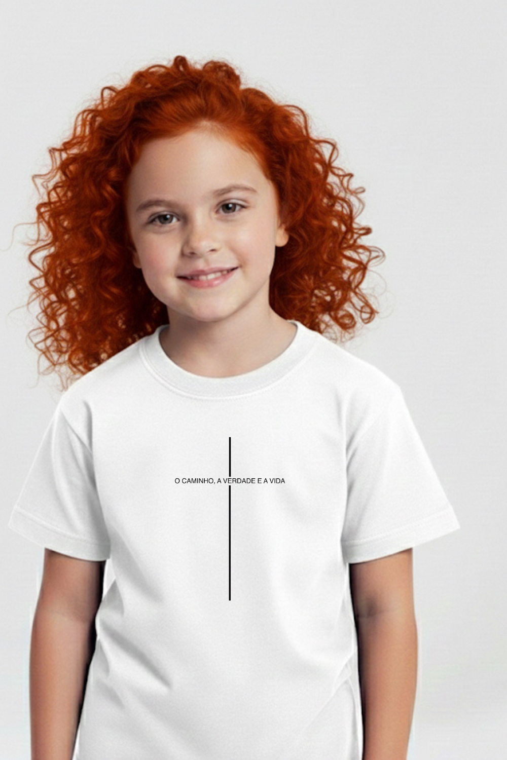 Camiseta Basic Infantil Dois ou Mais - Cruz