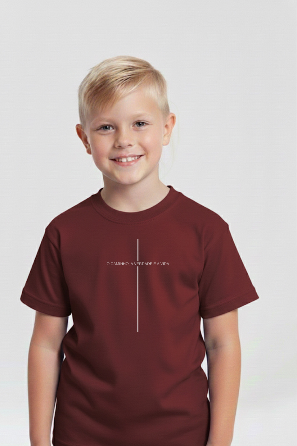 Camiseta Basic Infantil Dois ou Mais - Cruz