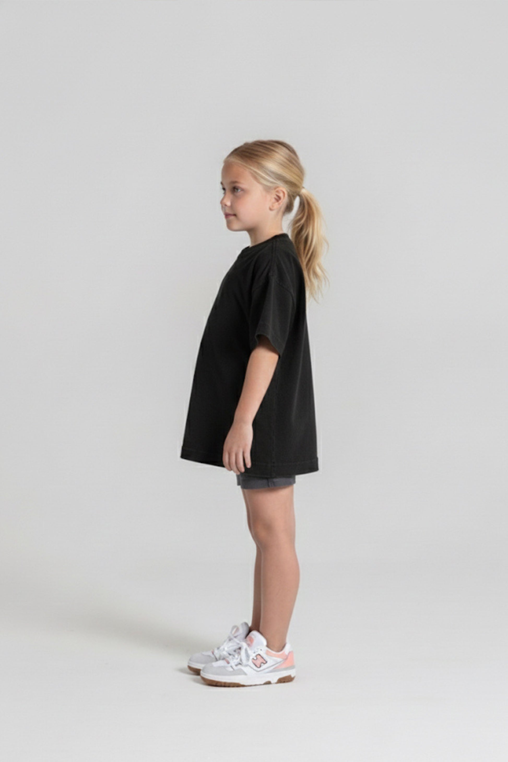 Camiseta Infantil Oversized - Cordeiro Estampa Branca