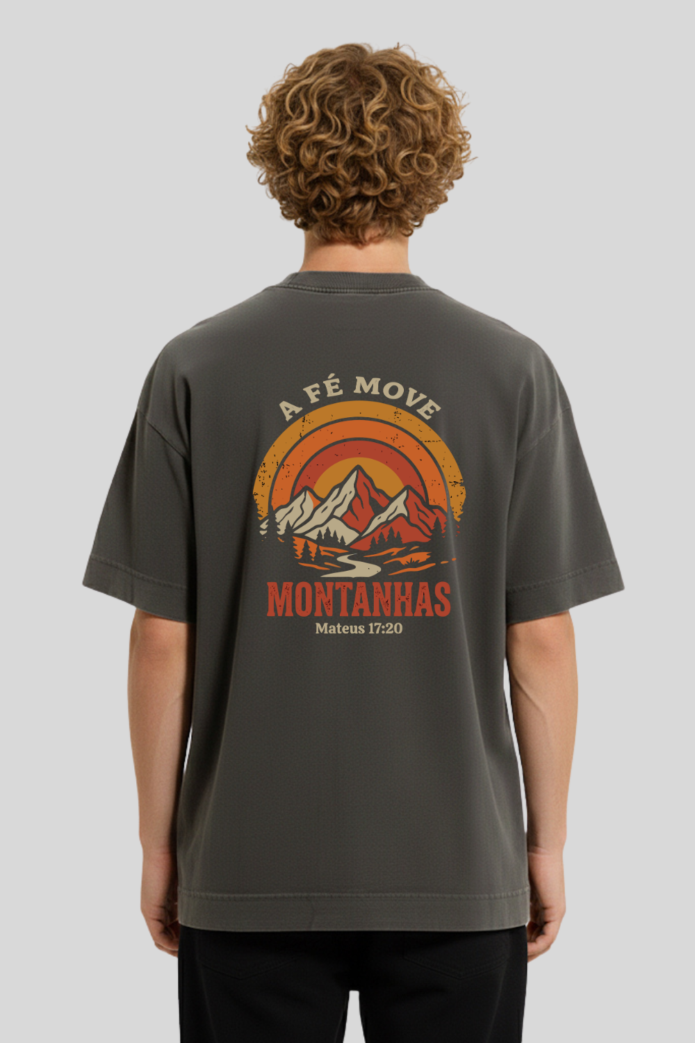 Camiseta Oversized Heavy Dois ou Mais - A FÉ MOVE