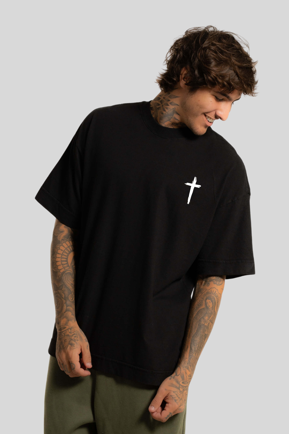 Camiseta Oversized Heavy Dois ou Mais - Não Temas