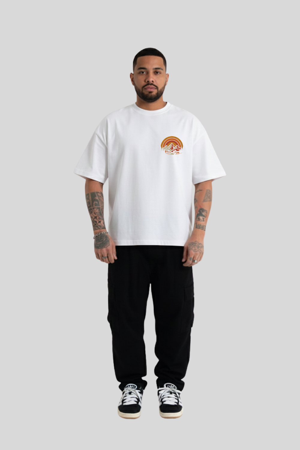 Camiseta Heavy Boxy Dois ou Mais - A FÉ MOVE