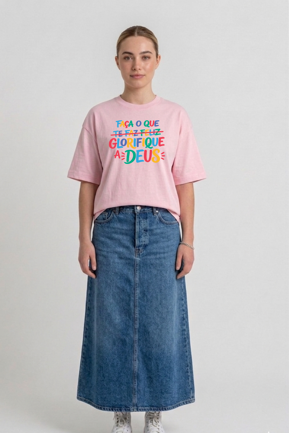 Camiseta Heavy Boxy Dois ou Mais - GLORIFIQUE
