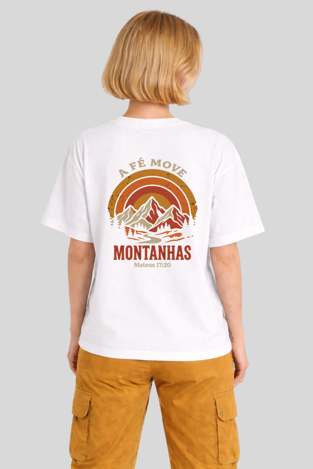 Camiseta Heavy Boxy Dois ou Mais - A FÉ MOVE