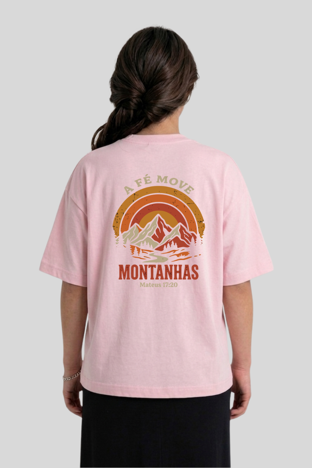 Camiseta Heavy Boxy Dois ou Mais - A FÉ MOVE