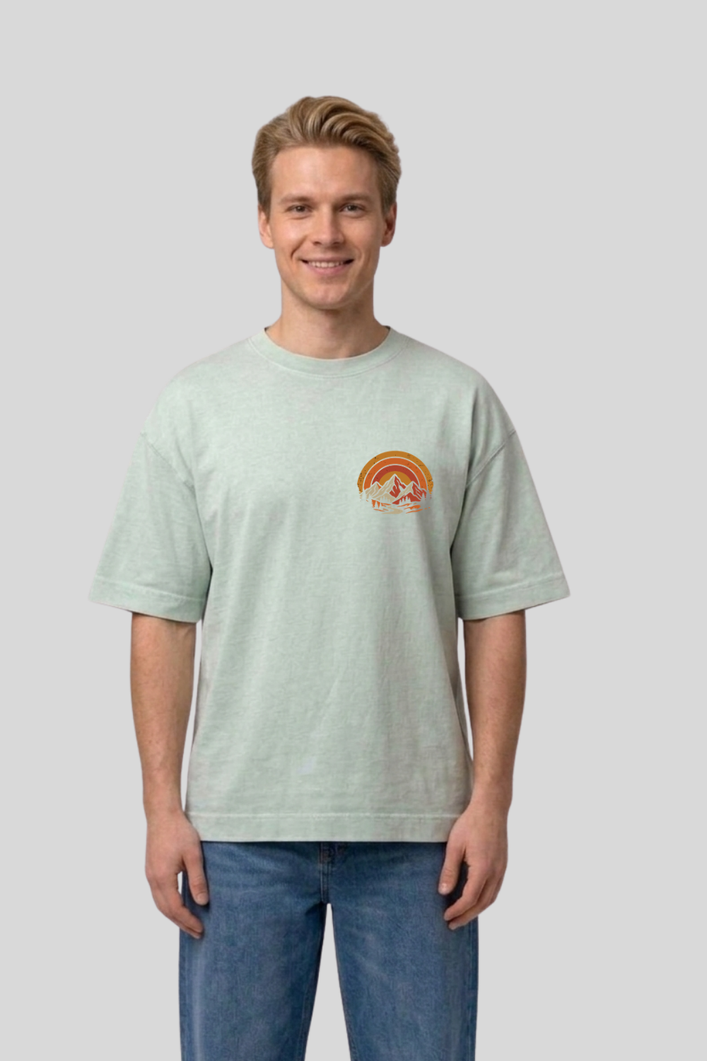 Camiseta Heavy Boxy Dois ou Mais - A FÉ MOVE