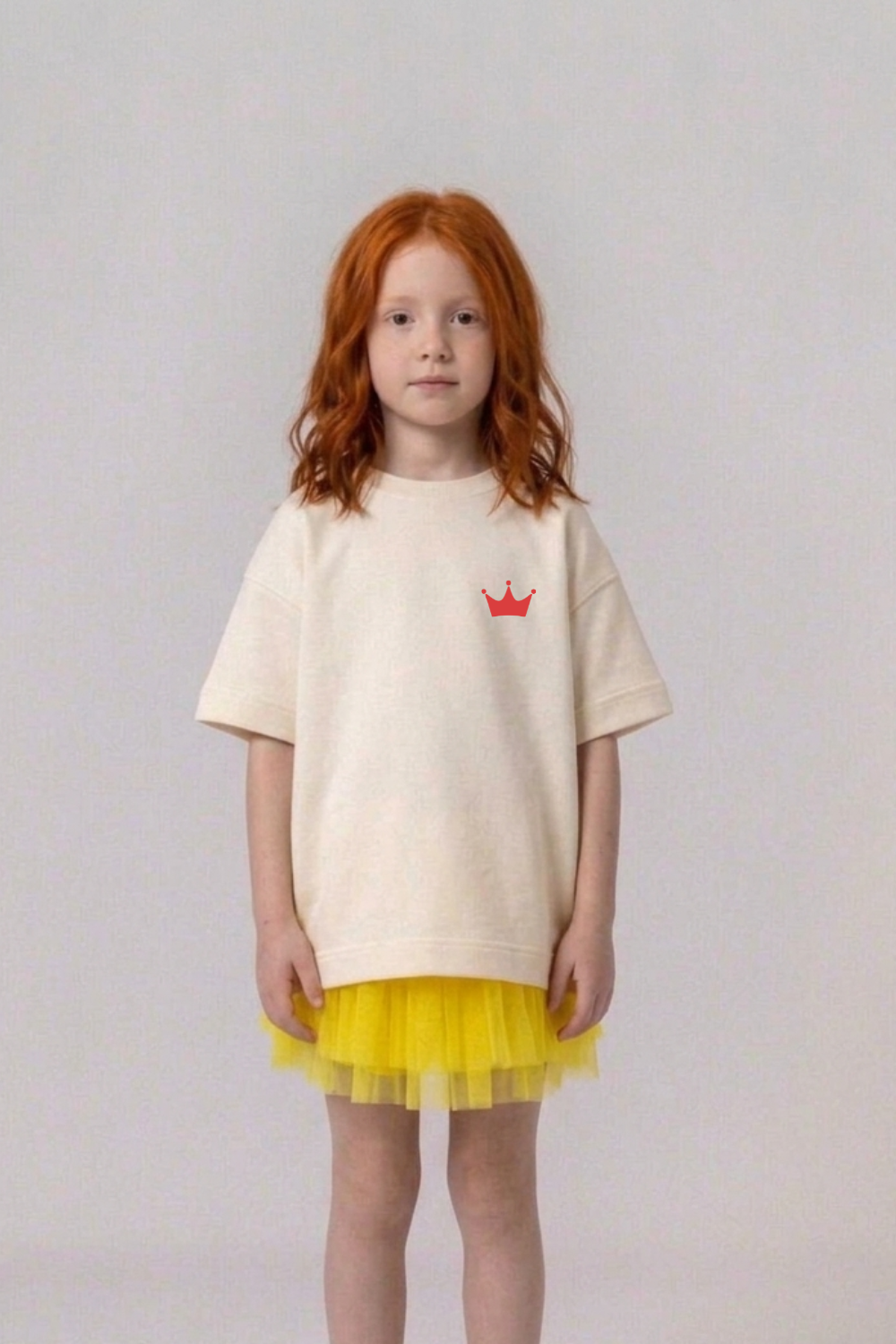 Camiseta Infantil Oversized Dois ou Mais - Daughter of the King