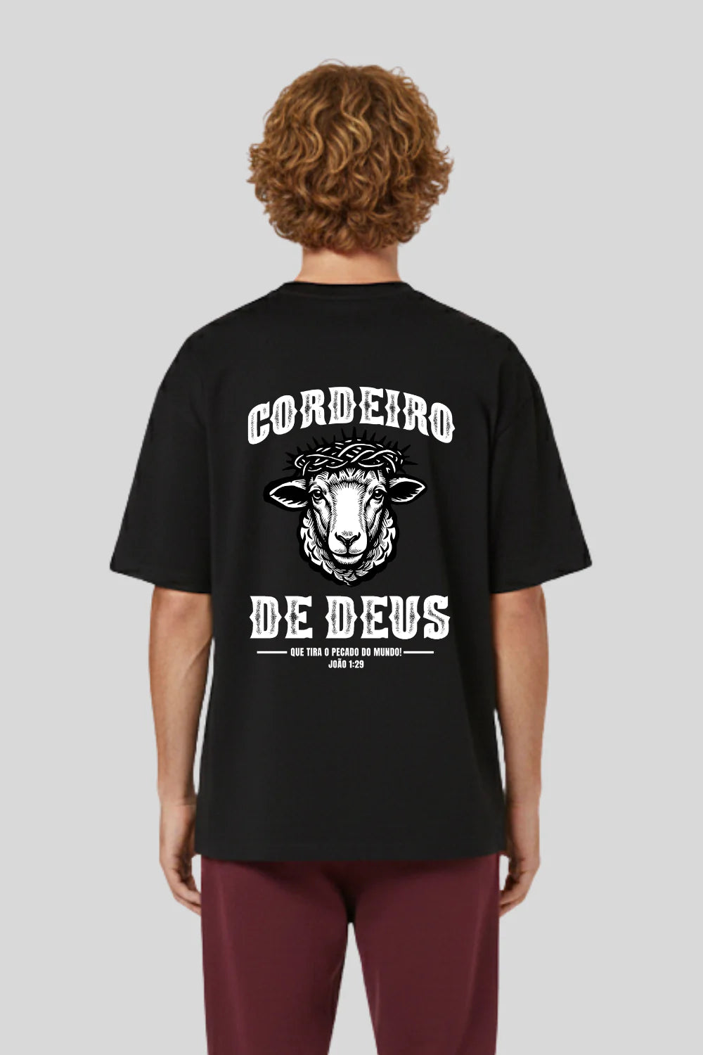 Camiseta Heavy Oversized  Dois ou Mais- Cordeiro