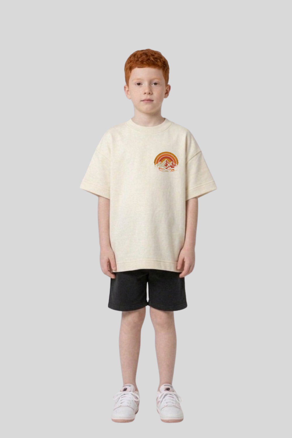 Camiseta Oversized Infantil Dois ou Mais - A FÉ MOVE