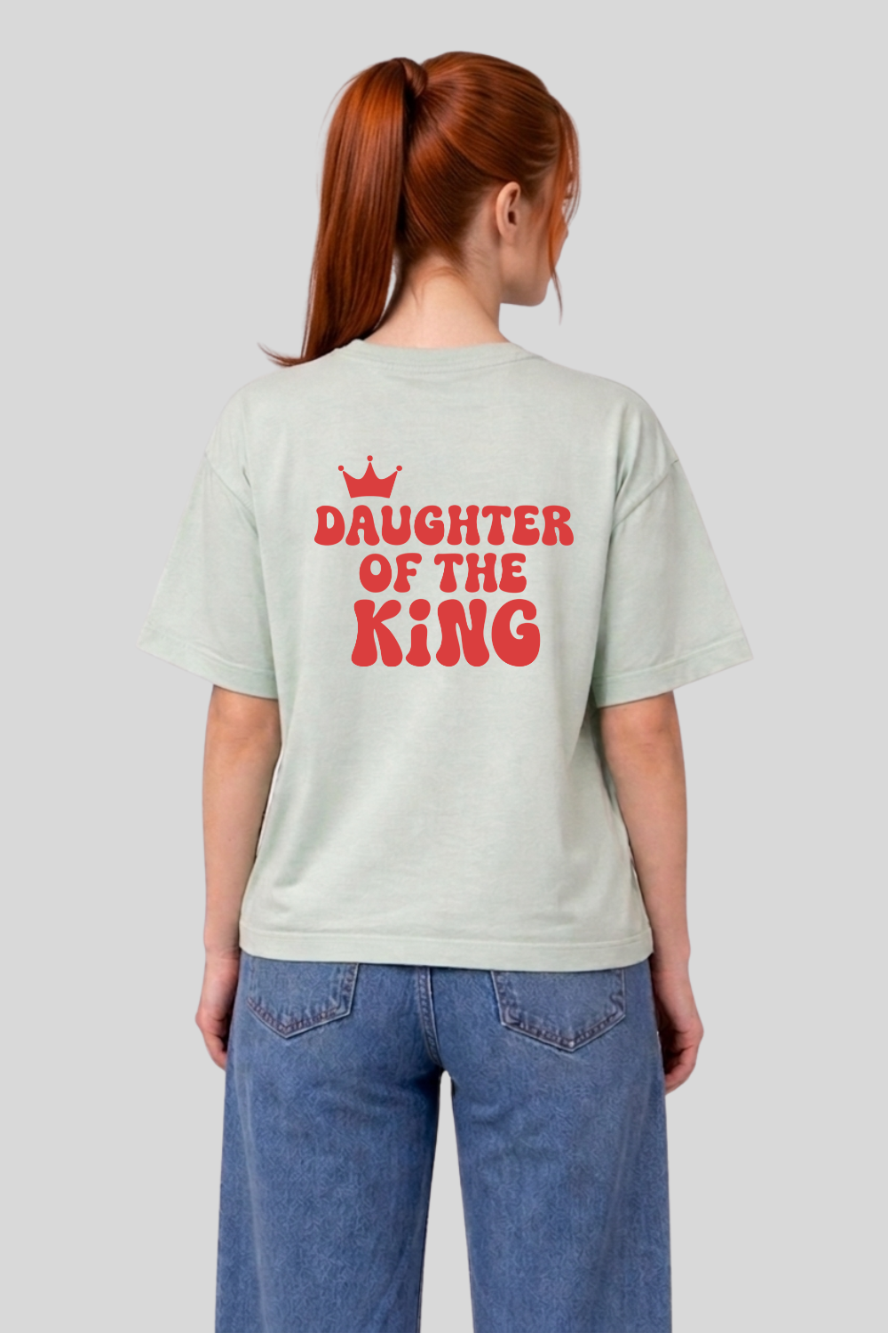 Camiseta Heavy Boxy Dois ou Mais - Daughter of the King