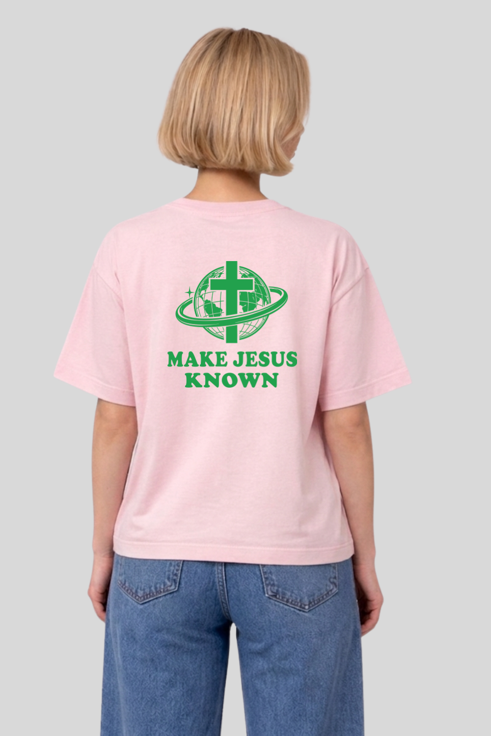 Camiseta Heavy Boxy Dois ou Mais - Jesus Known
