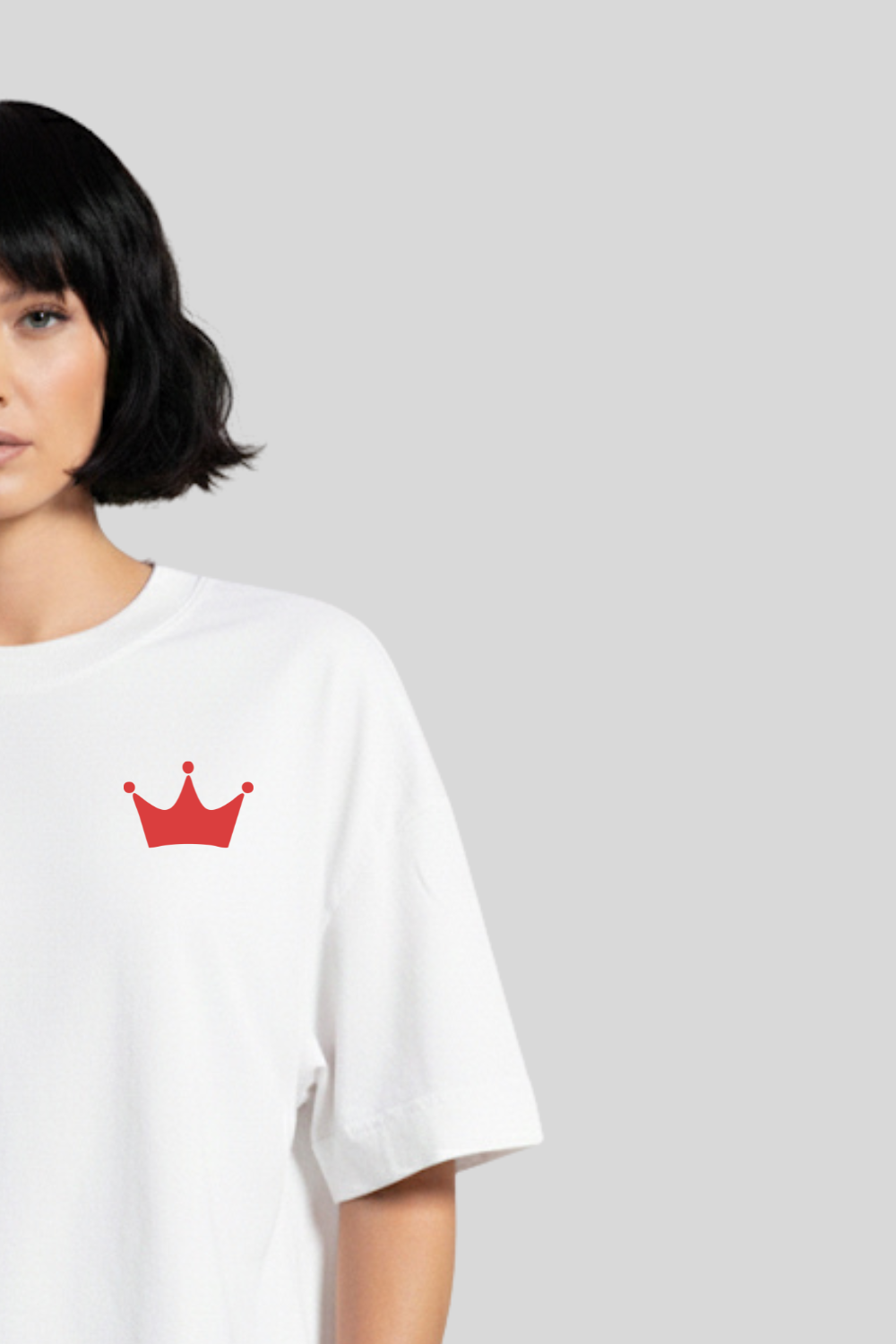 Camiseta Heavy Boxy Dois ou Mais - Daughter of the King