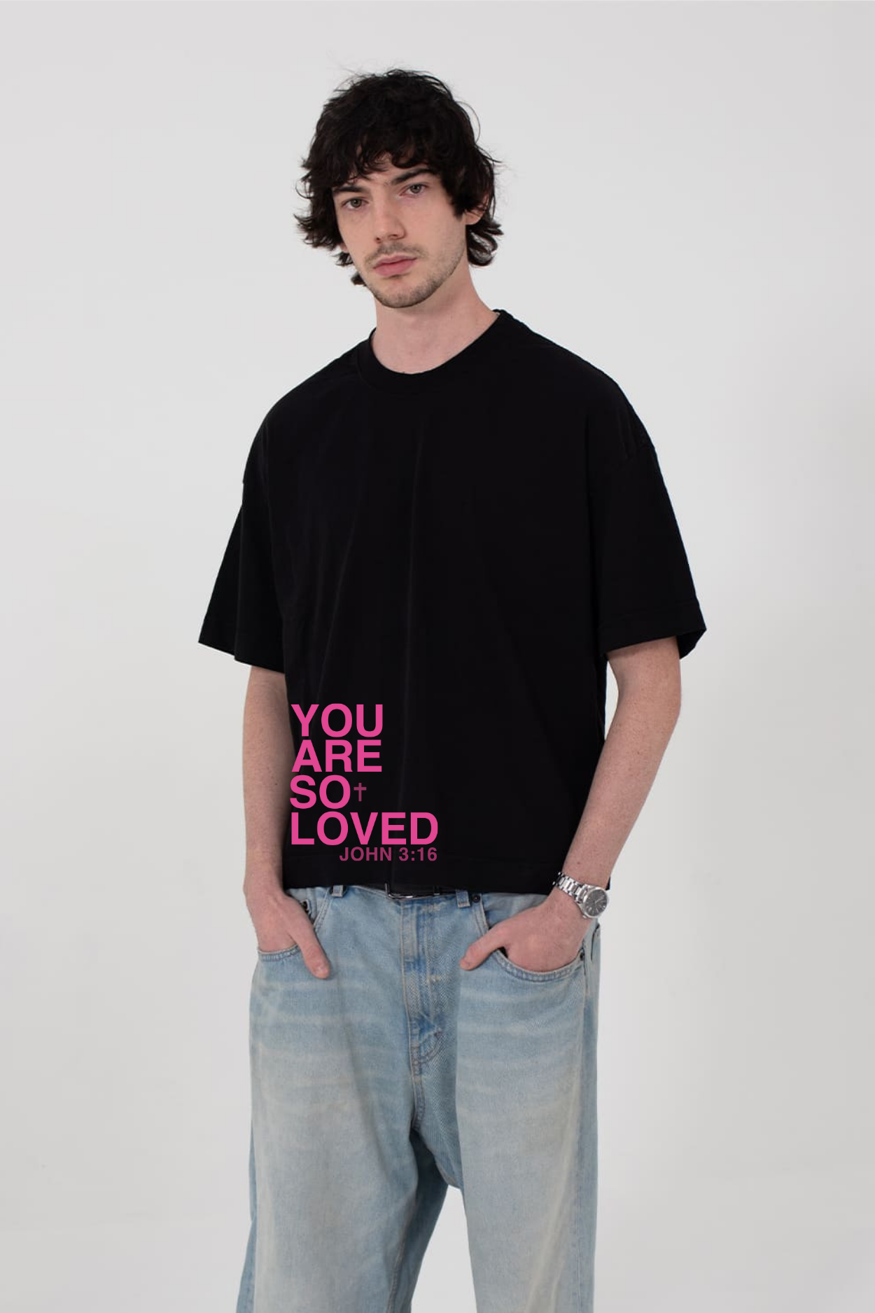 Camiseta Heavy Boxy Dois ou Mais - SO LOVED