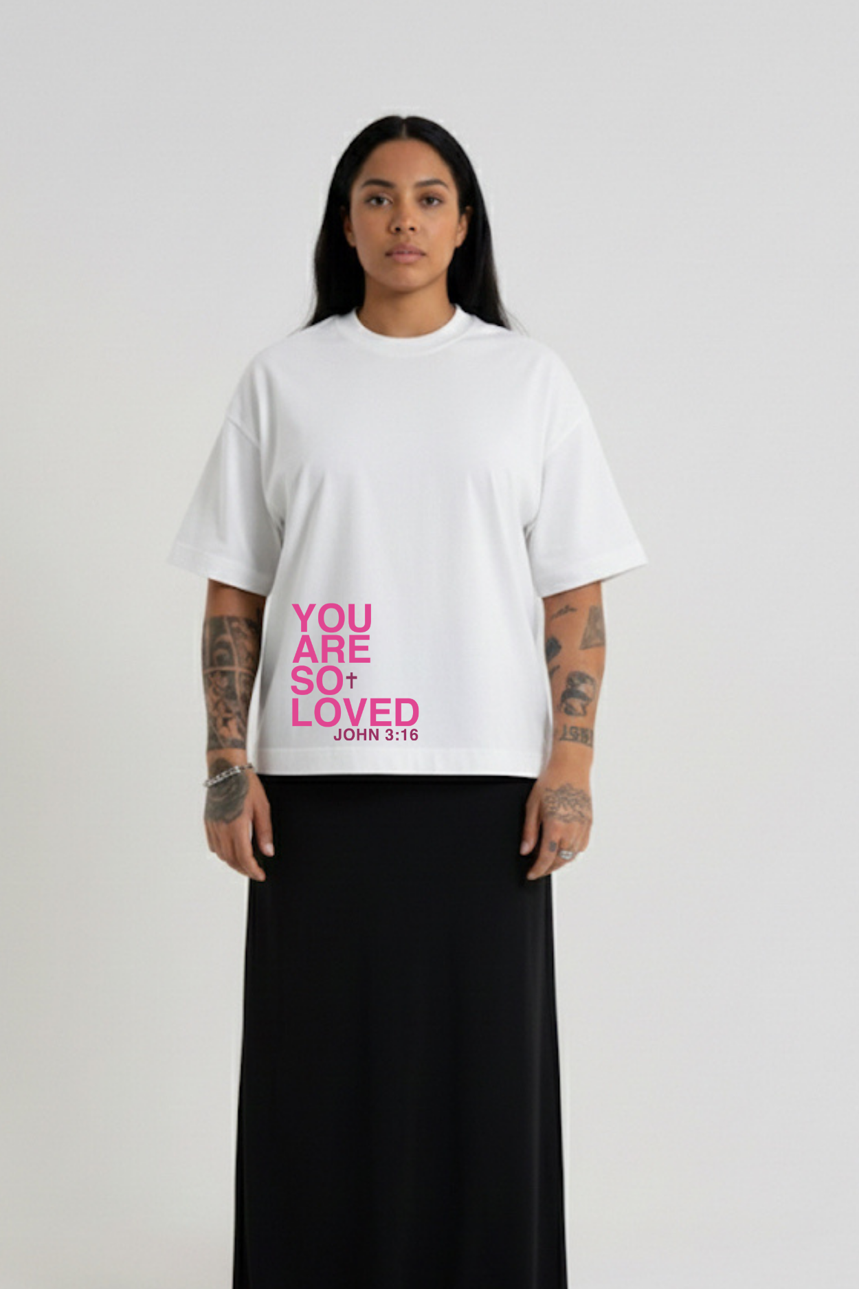 Camiseta Heavy Boxy Dois ou Mais - SO LOVED