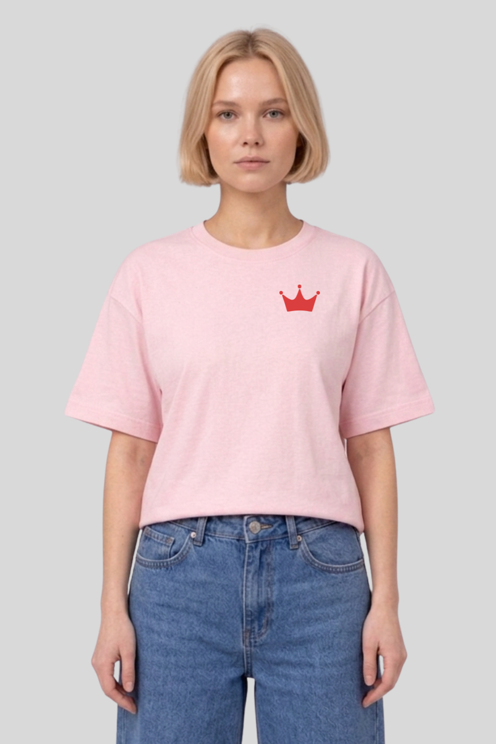 Camiseta Heavy Boxy Dois ou Mais - Daughter of the King