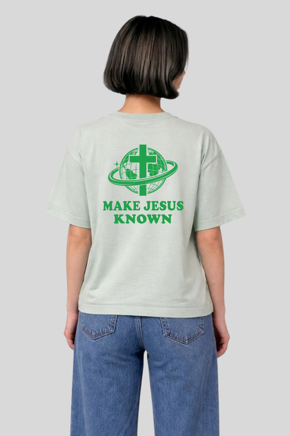Camiseta Heavy Boxy Dois ou Mais -  JESUS KNOWN