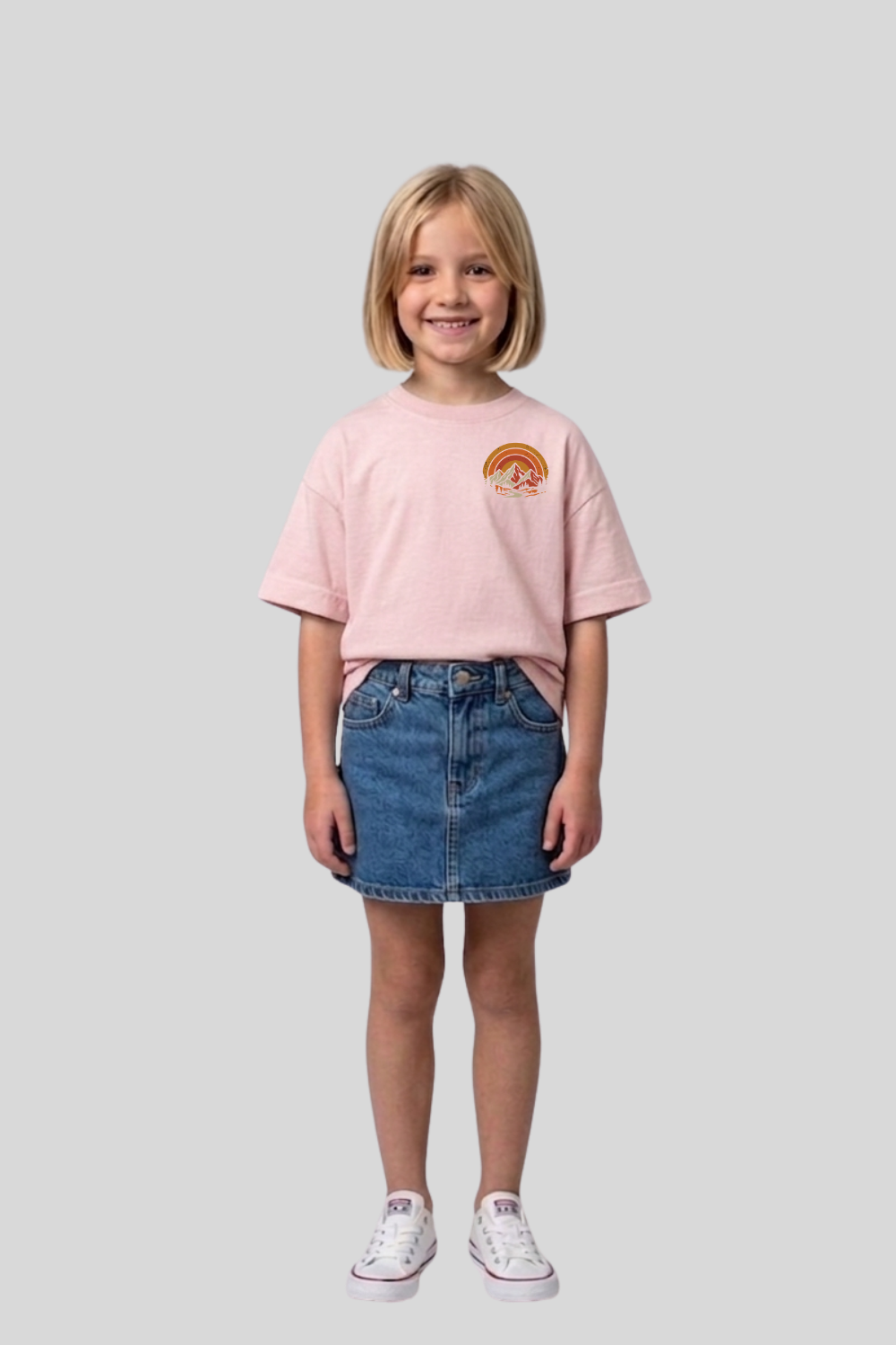 Camiseta Oversized Infantil Dois ou Mais - A FÉ MOVE