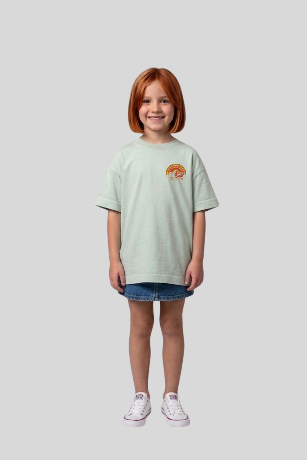 Camiseta Oversized Infantil Dois ou Mais - A FÉ MOVE