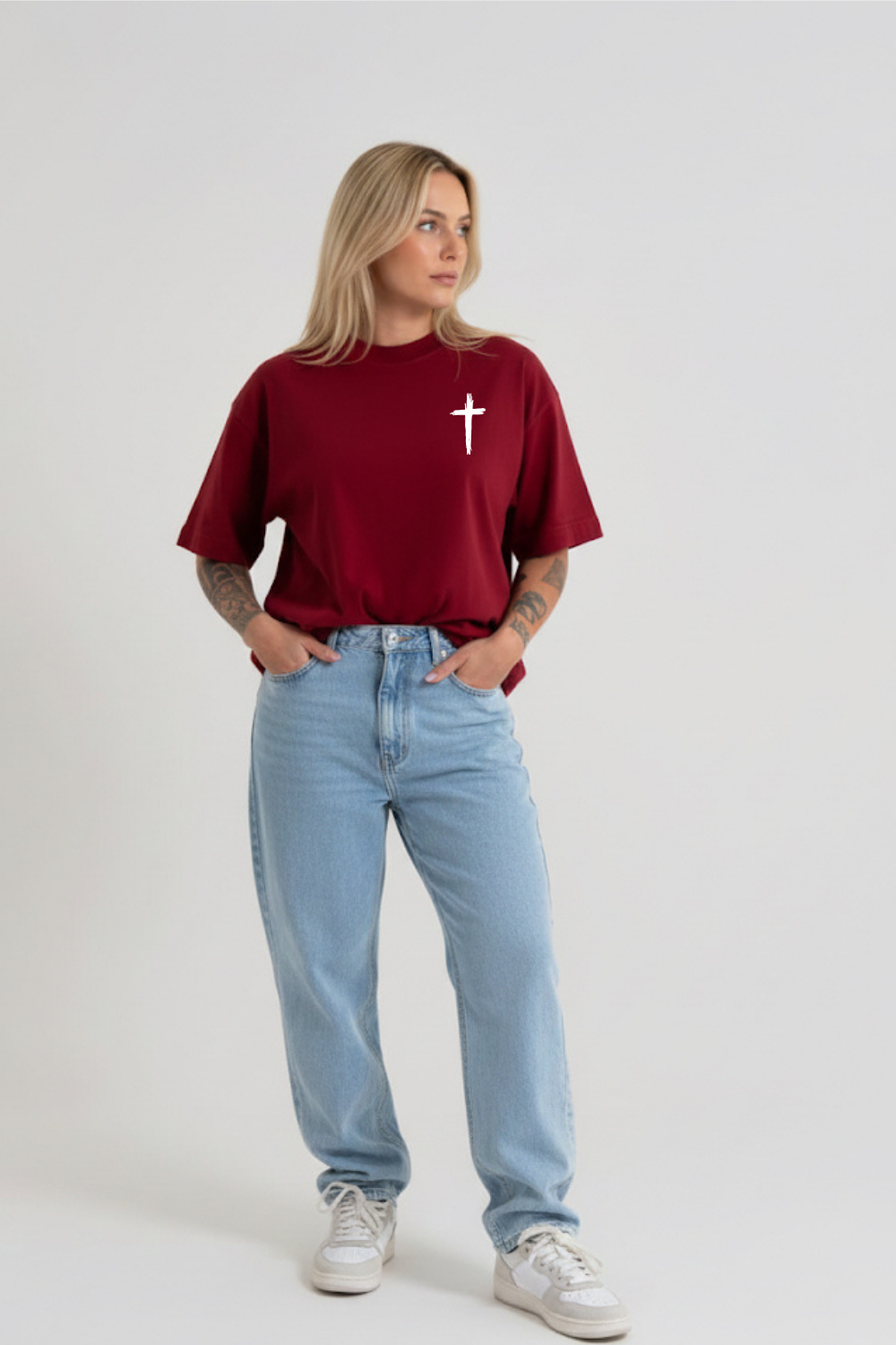 Camiseta Oversized Boxy Dois Ou Mais - Não Temas