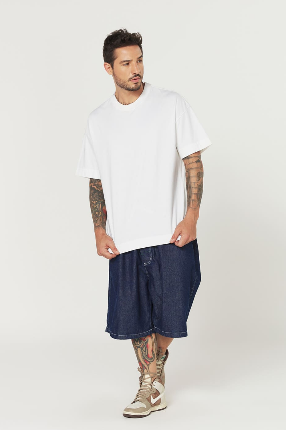 Camiseta Oversized Heavy Dois ou Mais - Caminho