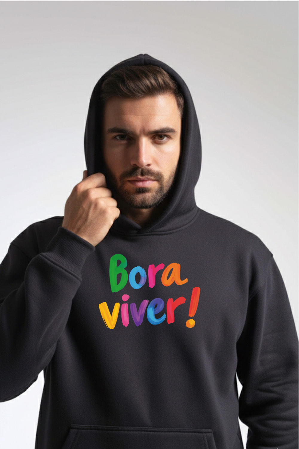 Moletom Premium Oversized Dois ou Mais - BORA VIVER COLOR