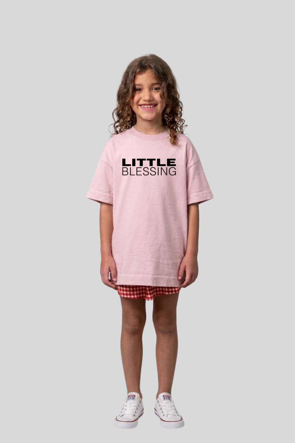 Camiseta Oversized Infantil Dois ou Mais - LITTLE BLESSING