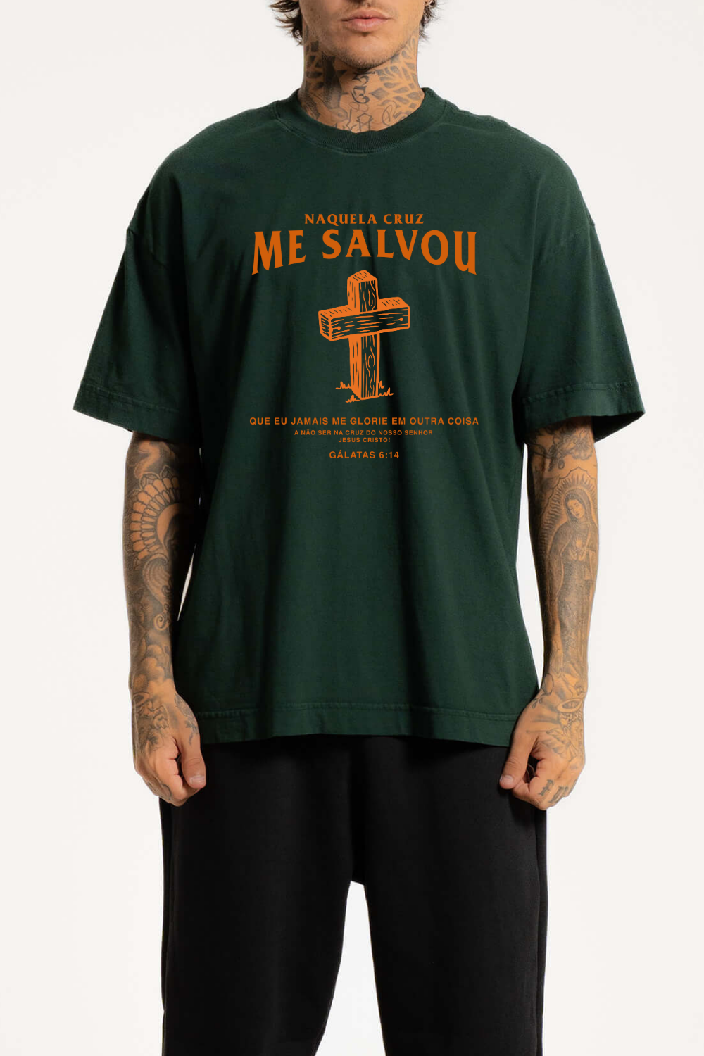 Camiseta Oversized Heavy Dois ou Mais - Me Salvou