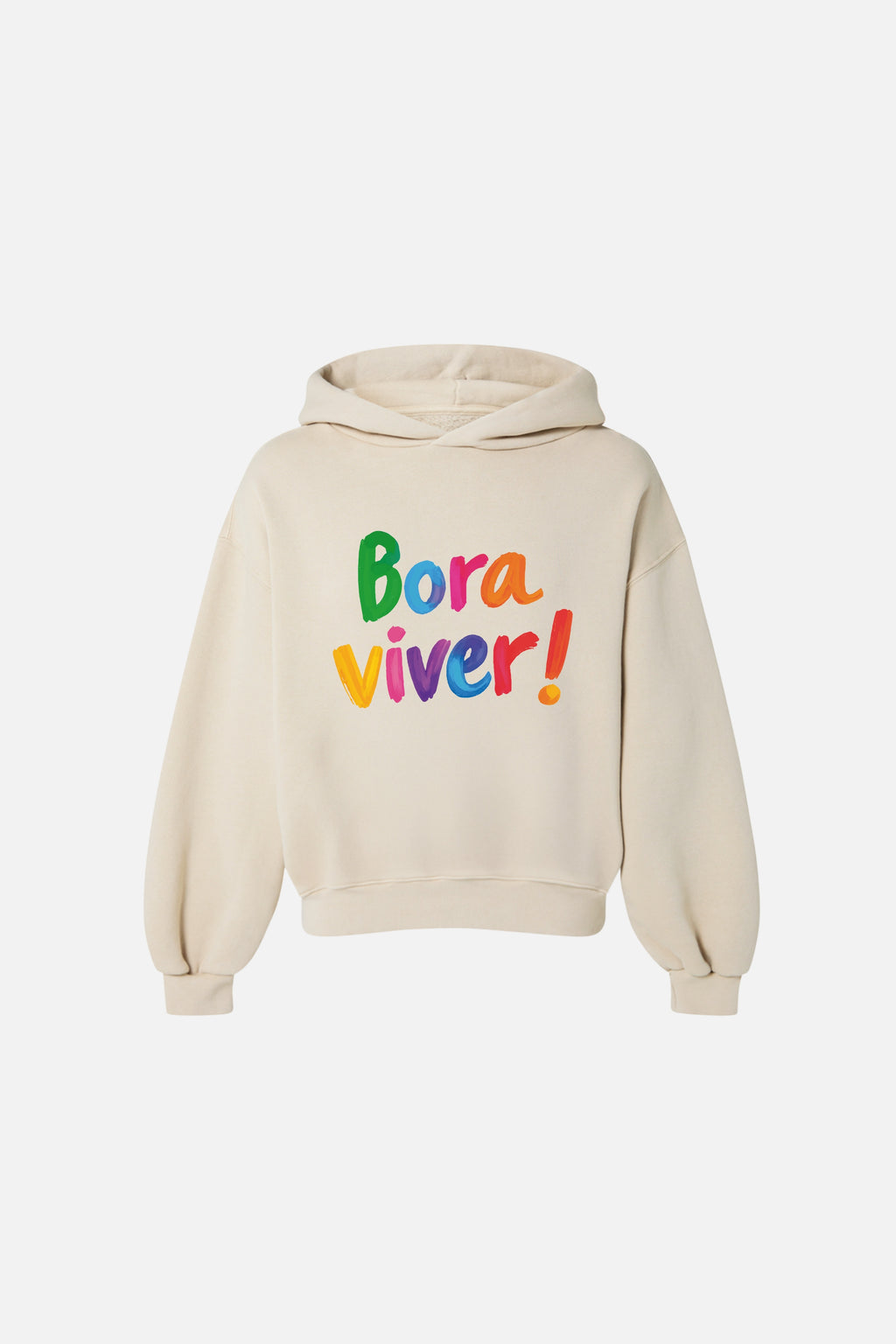 Moletom Boxy Dois ou Mais - Bora Viver Color