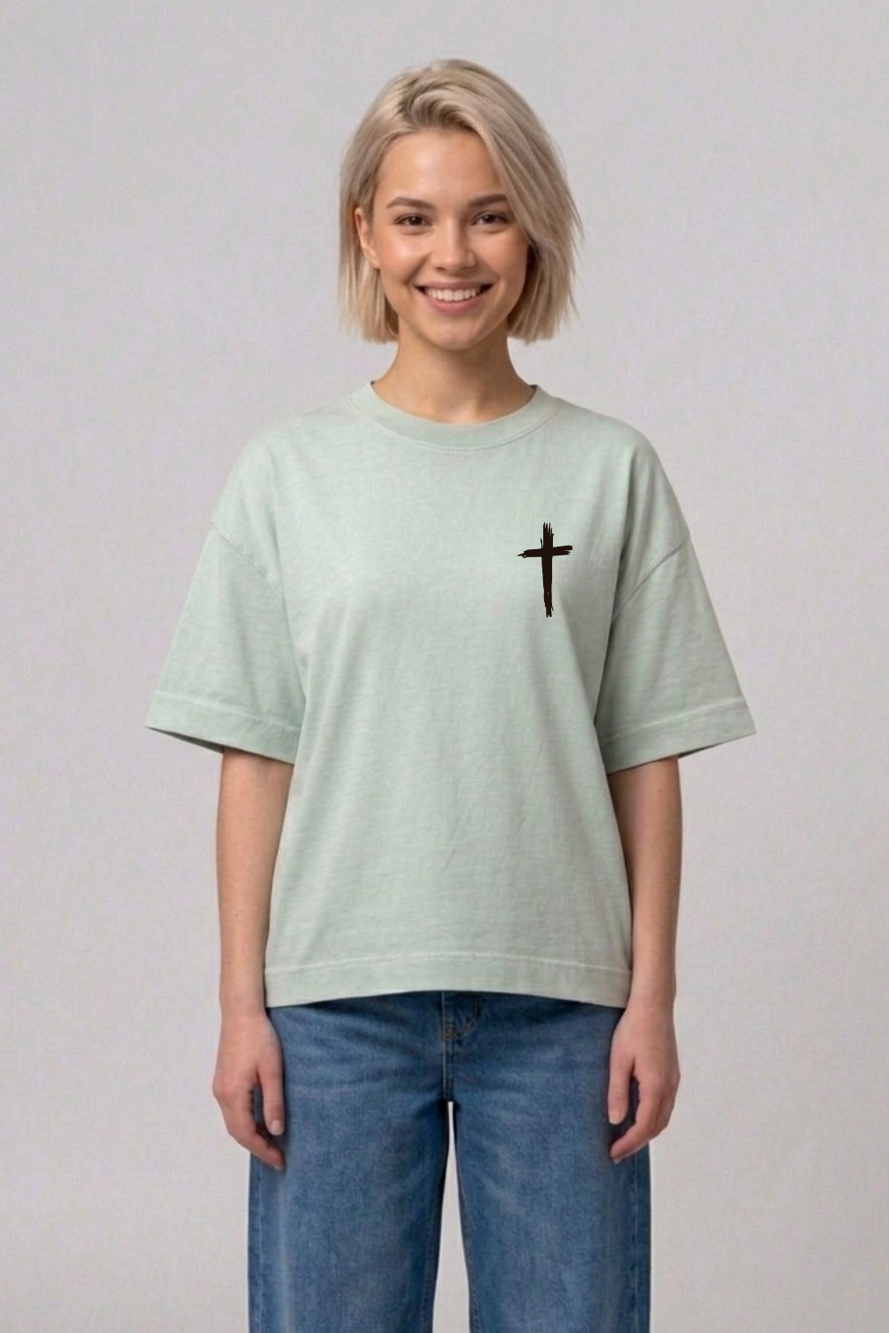 Camiseta Oversized Boxy Dois Ou Mais - Não Temas