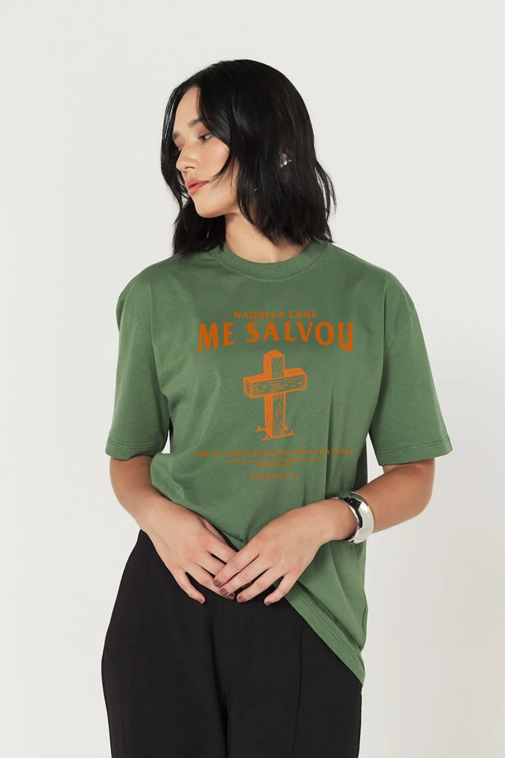Camiseta Basic Streetwear Dois ou Mais - Me Salvou