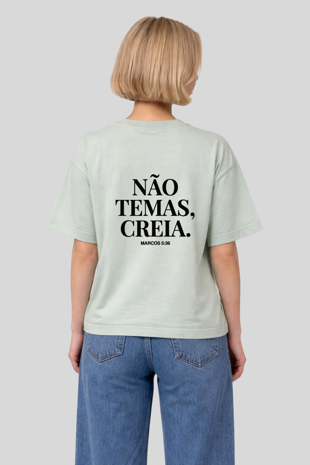 Camiseta Heavy Boxy Dois ou Mais - NÃO TEMAS