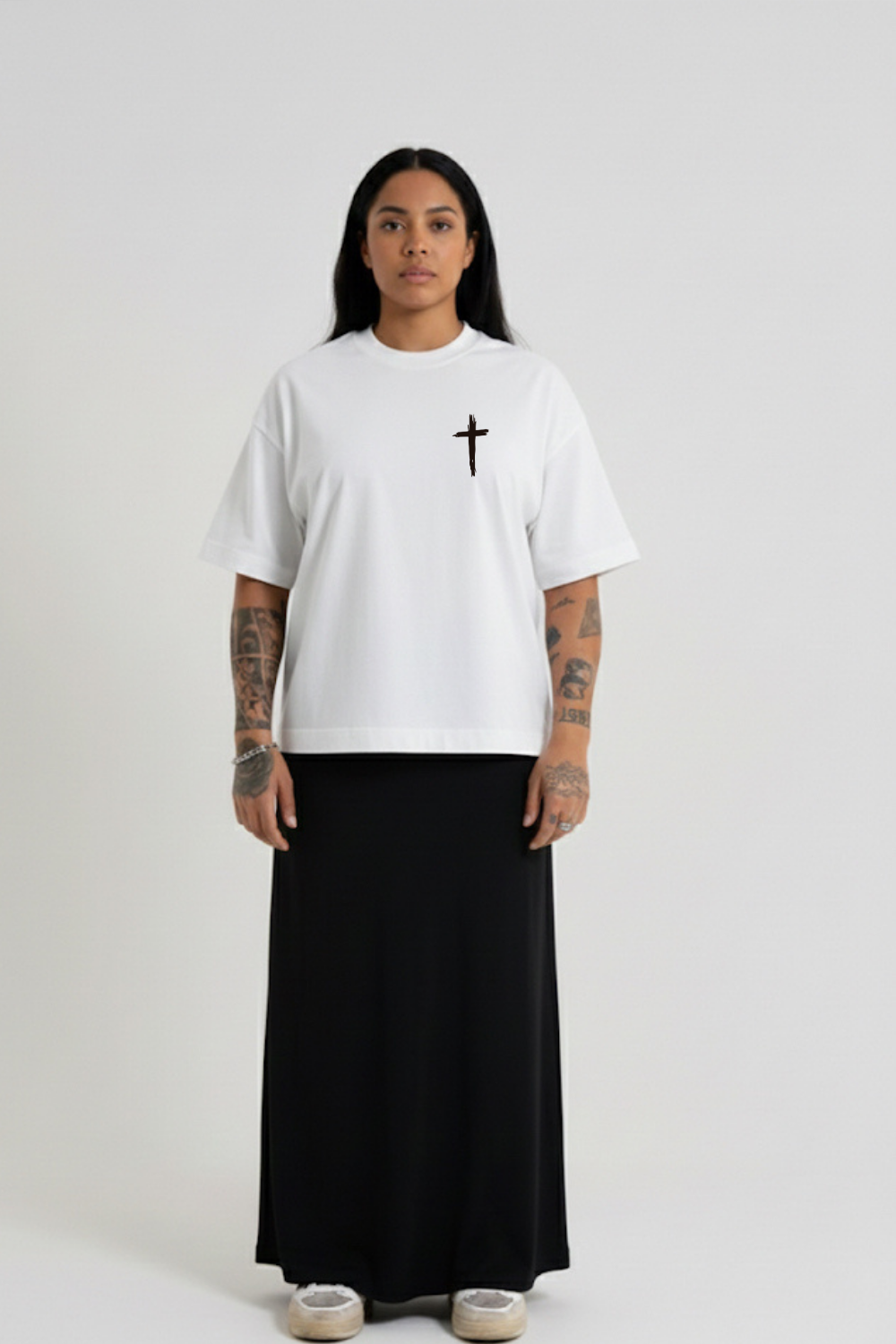 Camiseta Oversized Boxy Dois Ou Mais - Não Temas