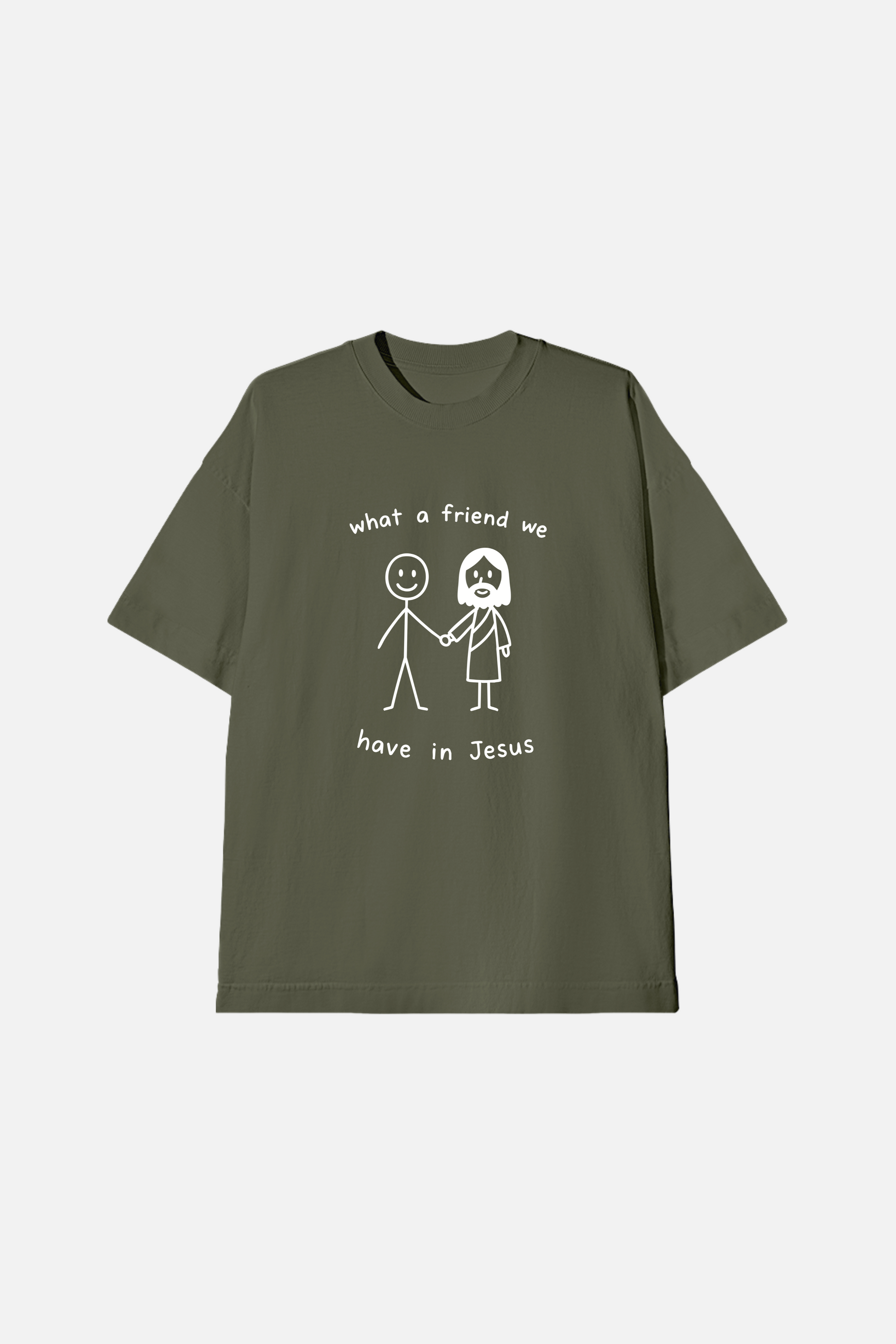 Camiseta Oversized Infantil Dois ou Mais - What a Friend