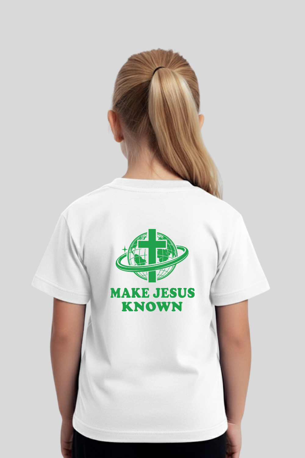 Camiseta Basic Infantil Dois ou Mais - JESUS KNOWN