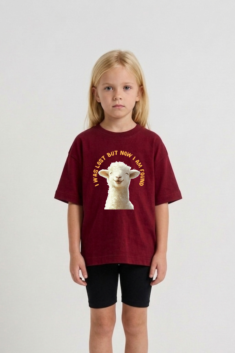 Camiseta Oversized Infantil Dois ou Mais - I Was Lost