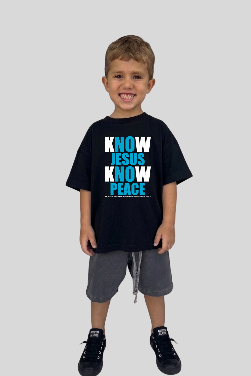 Camiseta Infantil Oversized Dois ou Mais - Know Jesus