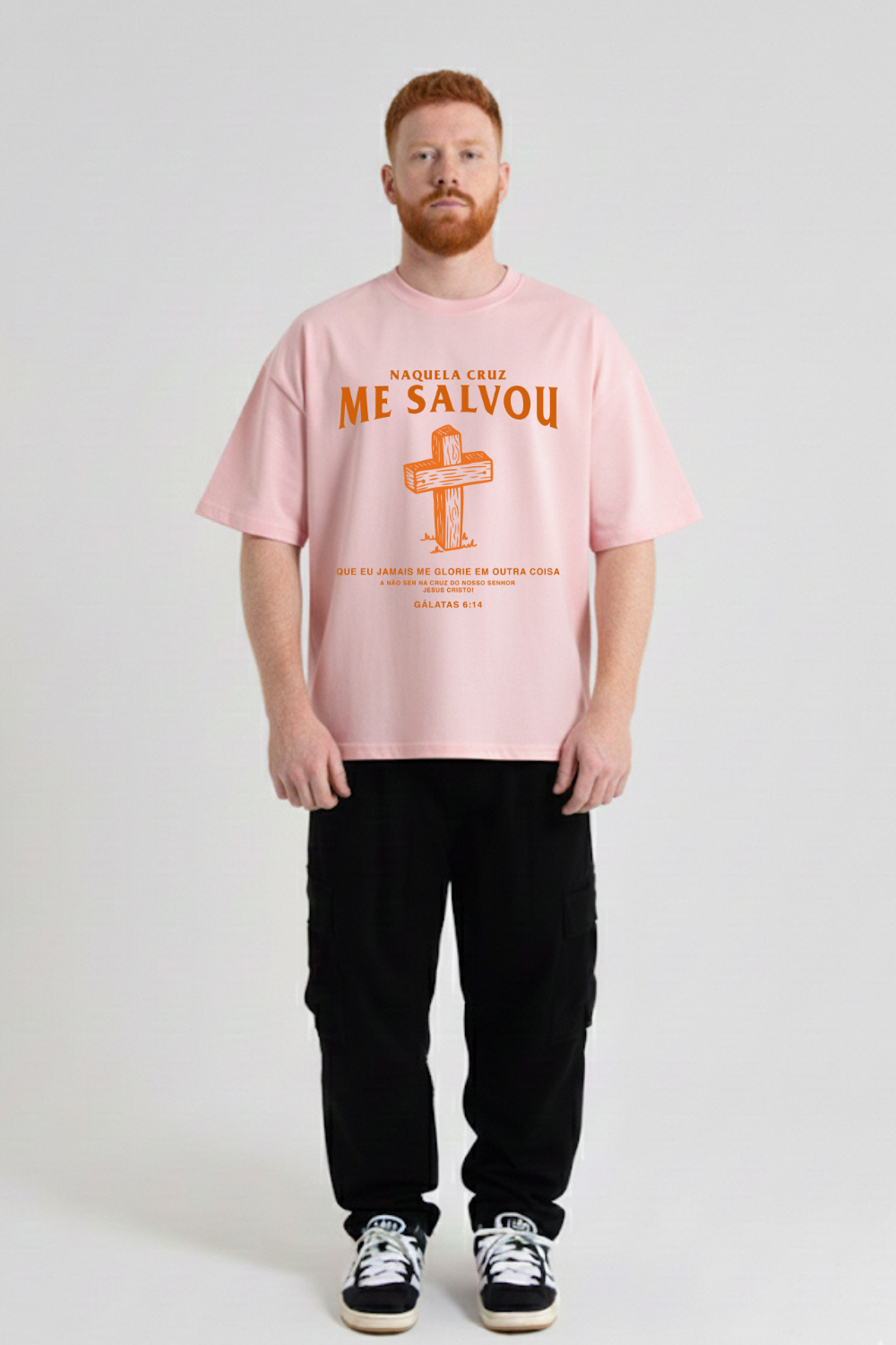 Camiseta Heavy Boxy Dois ou Mais - Me Salvou