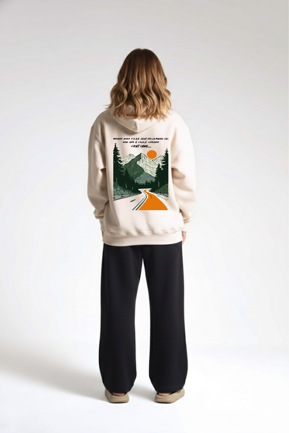 Moletom Premium Oversized Dois ou Mais - Caminho