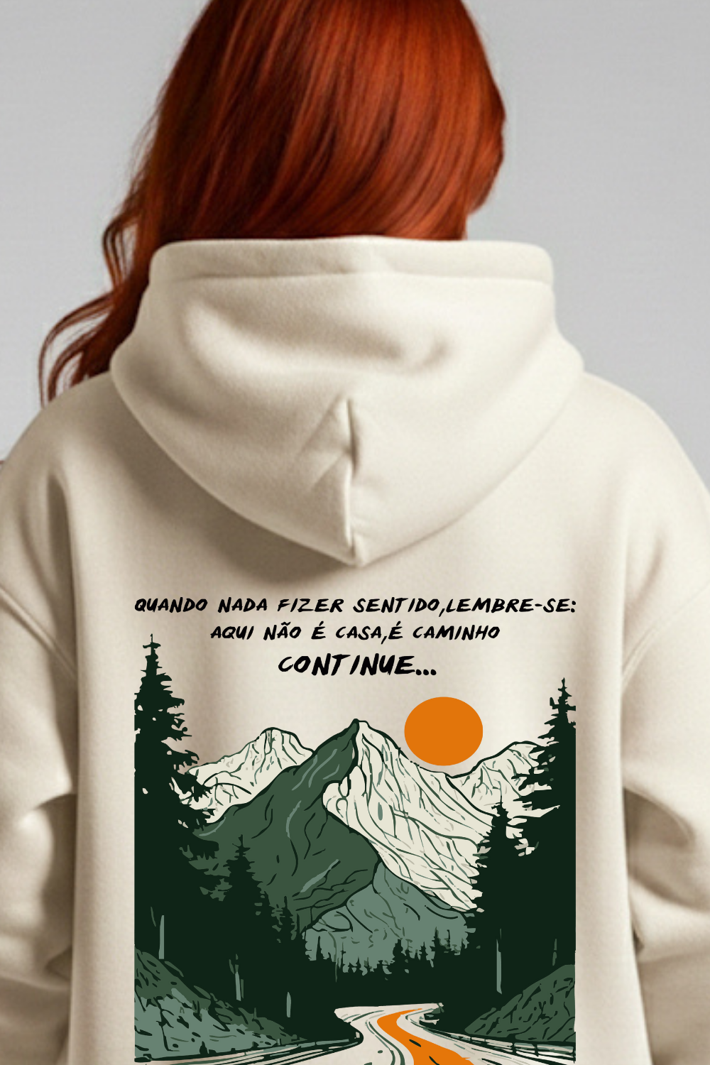 Moletom Premium Oversized Dois ou Mais - Caminho